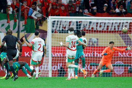 Unwürdige Szenen bei Senegals Triumph gegen Marokko