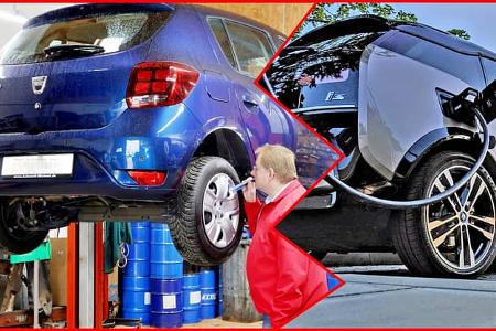 Verbrenner Elektro Wartung