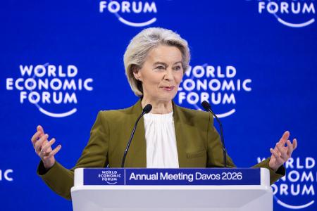 Von der Leyen warnte Trump davor, die transatlantischen Beziehungen wegen Grönland in eine Abwärtsspirale zu stürzen.