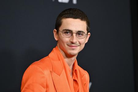 Schauspieler Timothée Chalamet ist zum dritten Mal für einen Oscar nominiert. (Archivbild)
