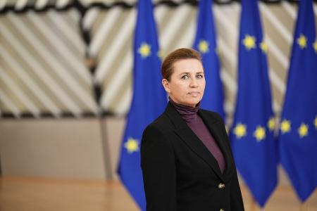 Die Unterstützung der europäischen Partner sei in der sehr schwierigen Situation, in die das Land gebracht worden sei, von enormer Bedeutung gewesen, sagt Dänemars Regierungschefin Mette Frederiksen.