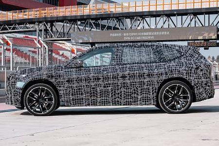 BMW iX3 Long Wheel Base LWB langer Radstand für China Erlkönig Prototyp