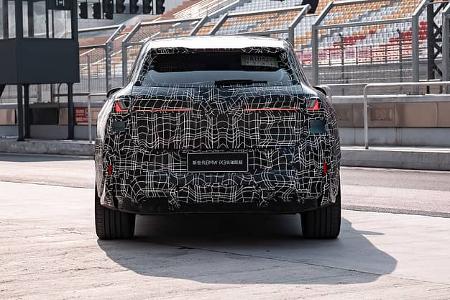 BMW iX3 Long Wheel Base LWB langer Radstand für China Erlkönig Prototyp