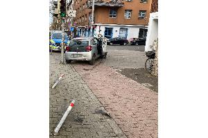 Foto: Polizei Münster. Das Foto zeigt den Unfallort. Veröffentlichung mit dieser Mitteilung honorarfrei.