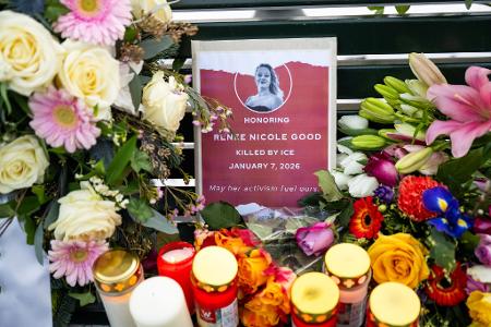 Renee Good war Anfang Januar bei einem ICE-Einsatz tödlich verletzt worden. (Archivbild)