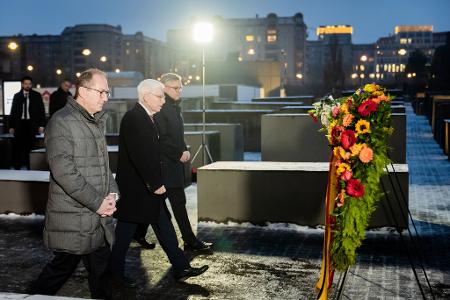 Auch in Deutschland wurde der Opfer des NS-Terrors gedacht.