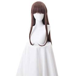 Anime Fruits Basket Tohru Honda Cosplay Perücke Lang Braunrosa Party Perücken für Damen Mädchen von 通用