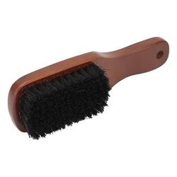 Bartbürste, langlebige Wellenbürste für Männer, natürliche Wildschweinborsten-Haarbürste für zu Hause für feines, dünnes oder dickes Haar Geschenk für die Reise von 01 02 015