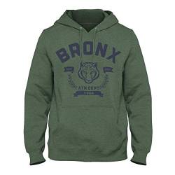 1/4 Mile The Bronx, NYC Varsity Uni-Kapuzenpullover/Hoodie (M) von 1/4 Mile