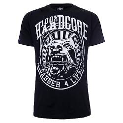 100% Hardcore Herren T-Shirt Gabber 4 Life, Black, 3XL von 100% Hardcore