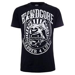 100% Hardcore Herren T-Shirt Gabber 4 Life, Black, M von 100% Hardcore