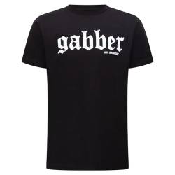 100% Hardcore Herren T-Shirt Gabber Essentials - Schwarz - M von 100% Hardcore