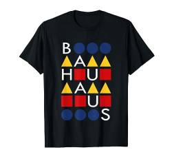 100 Jahre Bauhaus Design Schule T-Shirt von 100 Jahre Bauhaus T-Shirt - Weimar, Dessau, Berlin