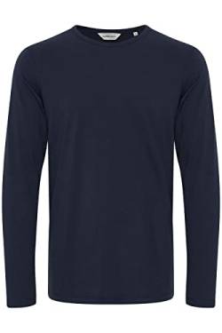 11 Project Bledion Herren Longsleeve Langarmshirt Shirt Basic aus 100% Baumwolle, Größe:XL, Farbe:Insignia Blue (194010) von 11 Project