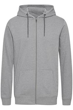 11 Project Nahim Herren Sweatjacke Kapuzenjacke Hoodie mit Kapuze, Größe:3XL, Farbe:Gray Melange (1840051) von 11 Project