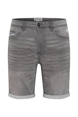 11 Project PRBernd Herren Jeans Shorts Kurze Denim Hose mit Stretch Regular Fit, Größe:XL, Farbe:Denim Grey (200296) von 11 Project