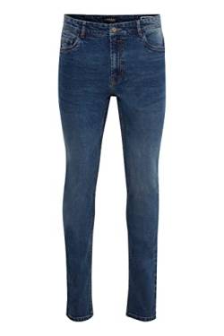 11 Project PRBetto Herren Jeans Hose Denim mit Stretch Slim Fit, Größe:32/34, Farbe:Middle Blue Denim (700029) von 11 Project