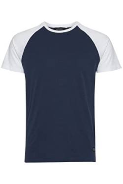 11 Project PRBo Herren T-Shirt Kurzarm Shirt im Baseball-Look mit Rundhals-Ausschnitt aus 100% Baumwolle, Größe:M, Farbe:Insignia Blue (194010) von 11 Project