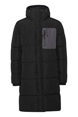 11 Project PRCaltonJA Herren Winterjacke Herrenjacke Jacke hochabschließender Kragen wasserabweisendes Material mit Kapuze, Größe:XL, Farbe:True Black (194008) von 11 Project