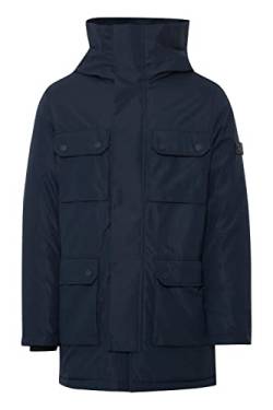 11 Project PRDean Parka Herren Winterjacke Herrenjacke Jacke Winterparka Mit großen Taschen und Kapuze Stark gefüttert Regular Fit, Größe:L, Farbe:Insignia Blue (194010) von 11 Project