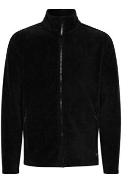 11 Project PRMichalis Herren Fleecejacke Sweatjacke Jacke mit Stehkragen Regular Fit, Größe:XXL, Farbe:Black (194007) von 11 Project