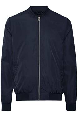 11 Project PRMilford Herren Bomberjacke Übergangsjacke Jacke Blouson gefüttert mit Rippkragen Regular Fit, Größe:L, Farbe:Mood Indigo (194025) von 11 Project