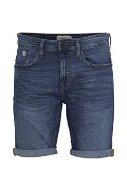 11 Project PRNias Herren Jeans Shorts Kurze Denim Hose mit Stretch Regular Fit, Größe:L, Farbe:Denim Middle Blue (200291) von 11 Project