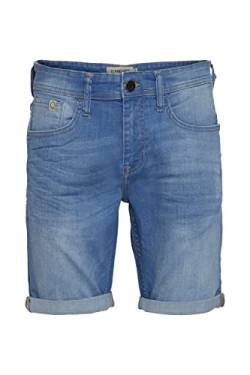 11 Project PRNias Herren Jeans Shorts Kurze Denim Hose mit Stretch Regular Fit, Größe:XL, Farbe:Denim Clear Blue (200289) von 11 Project