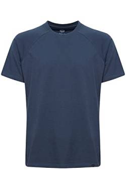 11 Project PRNobbi Herren T-Shirt Kurzarm Shirt Basic Raglanärmel Hochwertige Baumwoll-Qualität Regular Fit, Größe:S, Farbe:Dress Blues (194024) von 11 Project