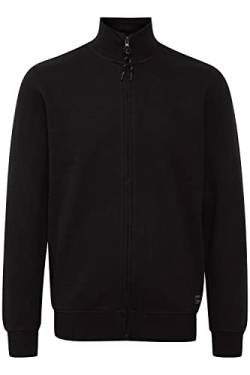 11 Project PRPablo Herren Sweatjacke Cardigan Jacke mit Stehkragen optional in meliert, Größe:XL, Farbe:Black (194007) von 11 Project