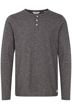 11 Project Tumelo Herren Longsleeve Langarmshirt Shirt aus 100% Baumwolle, Größe:XL, Farbe:Black (194007) von 11 Project