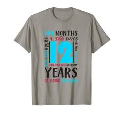 12. Geburtstag Hemd Jungen Geschenke 12-jährigen Sohn Neffe T-Shirt von 12. Geburtstag Jungen Mädchen Alter 12 Geschenke