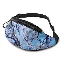 Gurttasche Himmelblauer Himmel, Jahreszeiten, Natur, Gürteltasche Mode Lauftasche Multifunktionale Handytasche Tasche Für Radfahren Running Camping 14X35Cm von 177