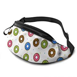 Handytasche Tasche Donut Bunt, Hüfttasche Verstellbarer Gurttasche Multifunktionale Gürteltasche Für Geschenke Outdoor Fitness 14X35Cm von 177