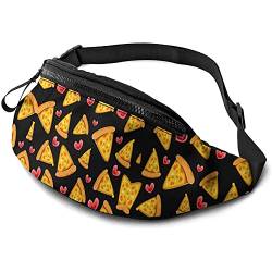 Hüfttaschen Ich Esse Gerne Pizza, Sport Hüfttasche Stylisch Damen Brustbeutel Atmungsaktiv Sport Gürteltasche Für Aktivitäten Geschenke Running 14X35Cm von 177