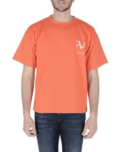 19V69 ITALIA Azir, T-Shirt Herren, Orange, XL von 19V69 ITALIA