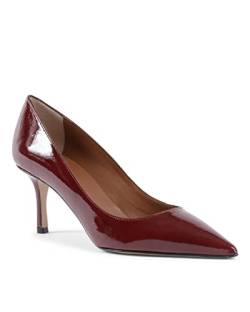 19V69 ITALIA Damen Ines65 Wein Patent Pumps, rot, 40 EU von 19V69 ITALIA