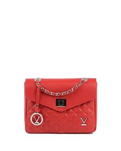 19V69 ITALIA Damen Womens Handbag Red V024-s Sauvage Rot Tasche Made in Italy von 19V69 ITALIA