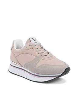 19V69 ITALIA Damen Womens Sneaker Beige SNK 003 W Sand Oxford-Schuh, 37 EU von 19V69 ITALIA