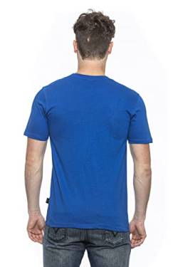 19V69 ITALIA Eric, T-Shirt Herren, Blau, L von 19V69 ITALIA