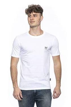 19V69 ITALIA Eric, T-Shirt Herren, Weiß, XL von 19V69 ITALIA