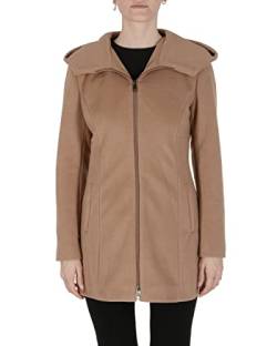 19V69 ITALIA Neve, Kapuzenpullover Damen, Camel, M von 19V69 ITALIA