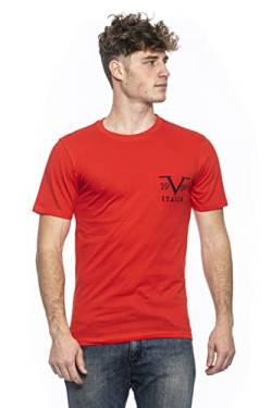 19V69 ITALIA Troy, T-Shirt Herren, Rot, XXL von 19V69 ITALIA