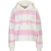 19V69 Italia by Versace Hoodie SAKURA gestreifter Damen Kapuzenpullover mit Logo-Patch (XS-XXL) von 19V69 Italia by Versace