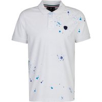 19V69 Italia by Versace Poloshirt PENI für Herren - befleckt aus kompakter Baumwolle (S-3XL) von 19V69 Italia by Versace