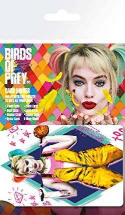 Birds of Prey Harley Quinn EC-Kartenhülle Kartenetui Für Fans Und Sammler 10x7 cm von 1art1