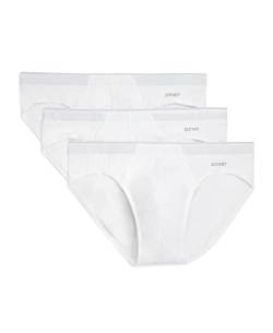 2(X)IST Herren-Slip, Baumwolle, Stretch, 3er-Pack, Sliq White, Medium von 2(x)ist