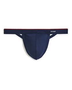 2(X)IST Sliq Micro Y-Back Thong für Herren, Varsity Navy, Small von 2(x)ist