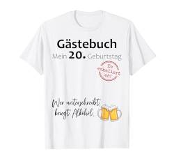 20 Geburtstag Mann Deko Lustig 20. Geburtstag Frau Geschenke T-Shirt von 20 Geburtstag Deko Mann 20 Geburtstag Frau Deko