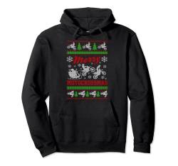 Merry Motocrossmas Motocross Bike Sled Son Ugly Christmas Pullover Hoodie von 2019 Weihnachten Tees NYC